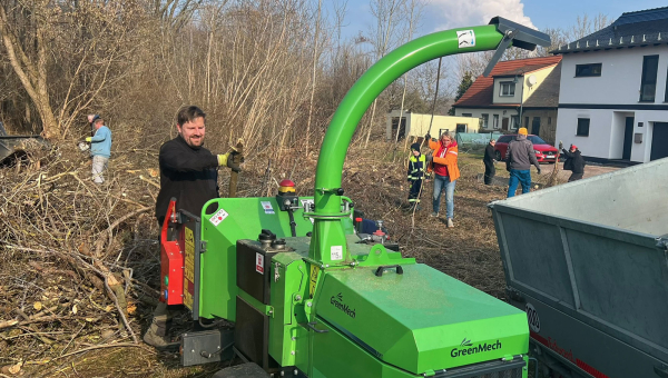 Projekt Miniwald und Rastplatz Knapendorf, Am Unterteich